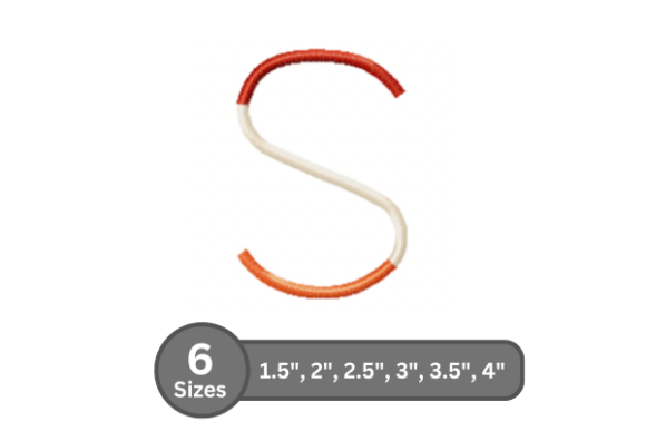Color Bar Alphabet -S: A Stylish Monogram for Business