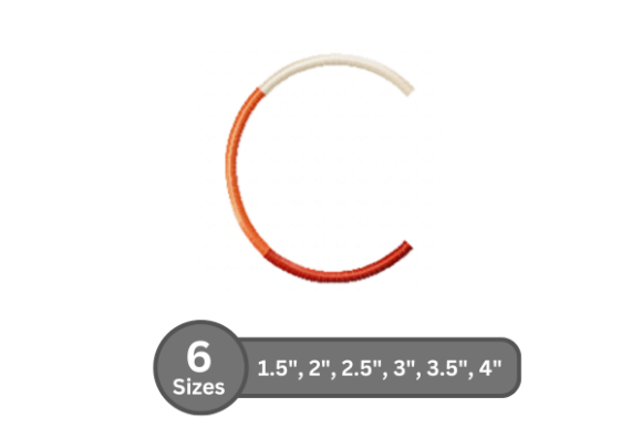 Review of Color Bar Alphabet -C for Embroidery