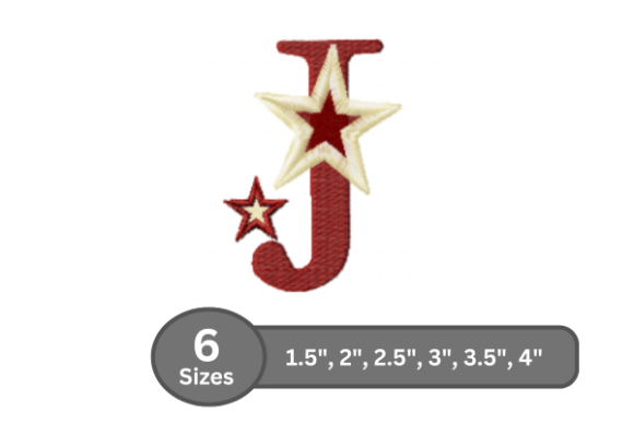 Star Pop Alphabet - J: A Stylish Monogram Choice