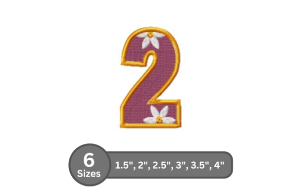 Stylish Daisy Joy Number -2 for Apparel